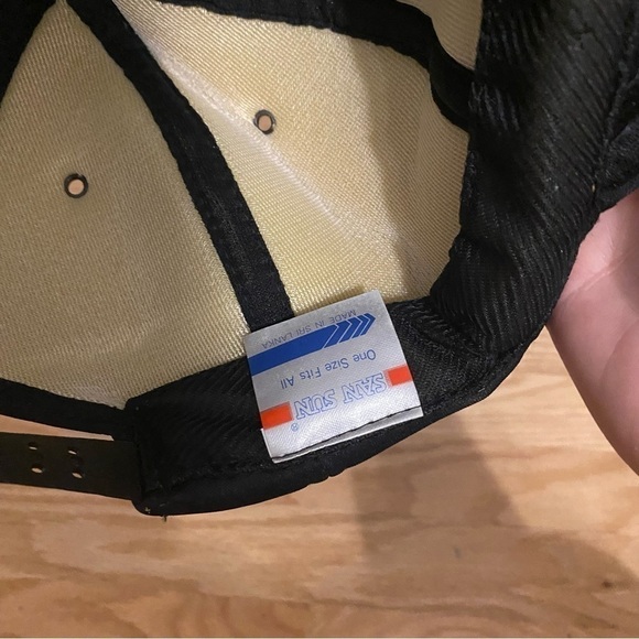 Vintage Ariens SnapBack Trucker Hat Snow Blower Mesh Puffy 80s 90s Orange Black - Picture 6 of 13